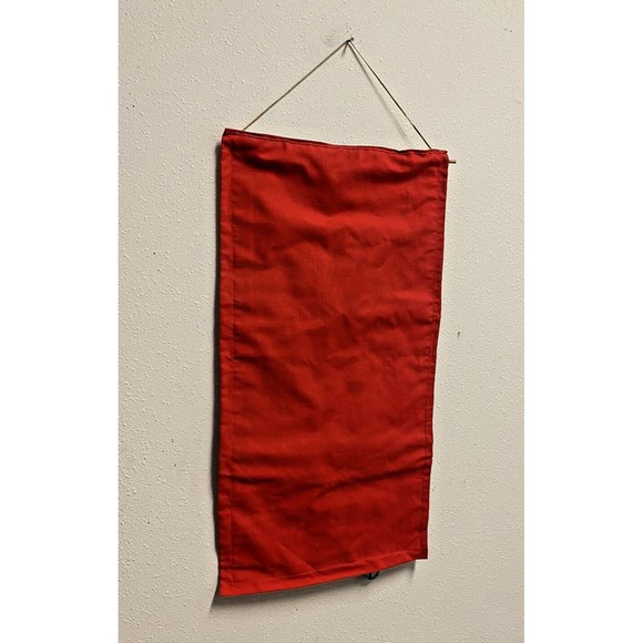 Embroidered Cross Stitch Christmas Advent Calendar 10 Ornaments Used - Picture 7 of 10